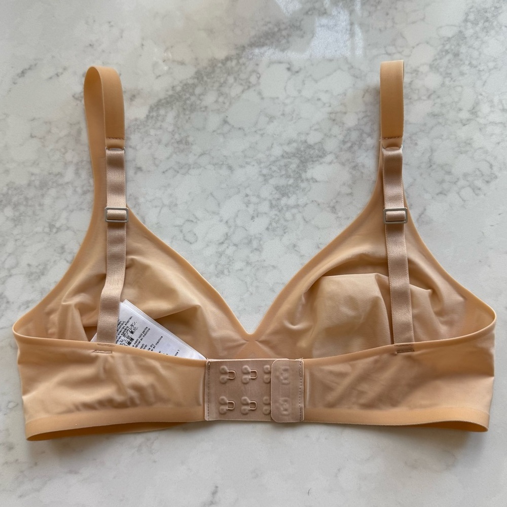 Wolford Skin 3W Wireless Nude Bralette/Bra Women's Size EU36/US6 EUC $130 - Picture 5 of 9